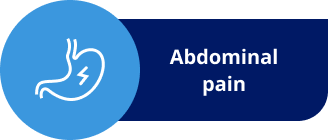 Stomach icon indicating "abdominal pain"